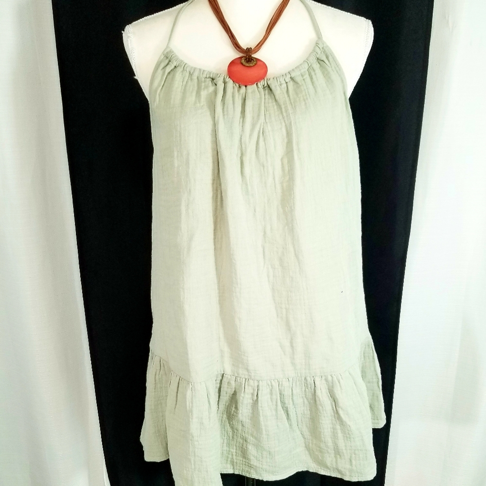 Xhilaration Ligh Green Coverup.  M